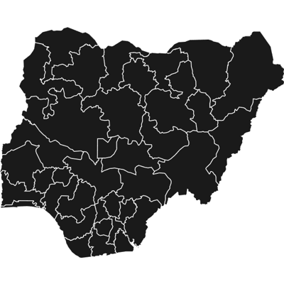 Example of geocoding with map geometry: Nigeria Example of geocoding with map geometry: Nigeria